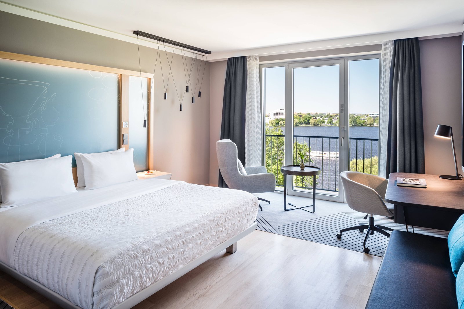 Le Méridien Hamburg, rooms