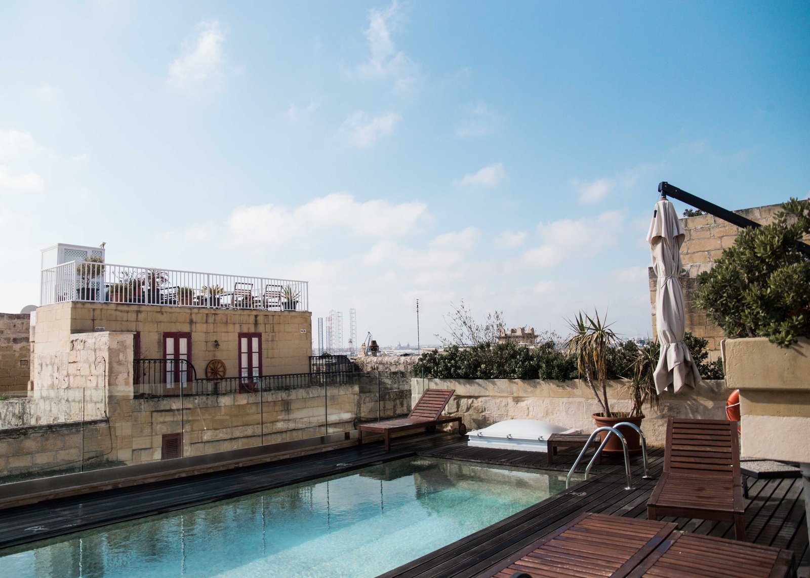 Palazzo Consiglia, the pool