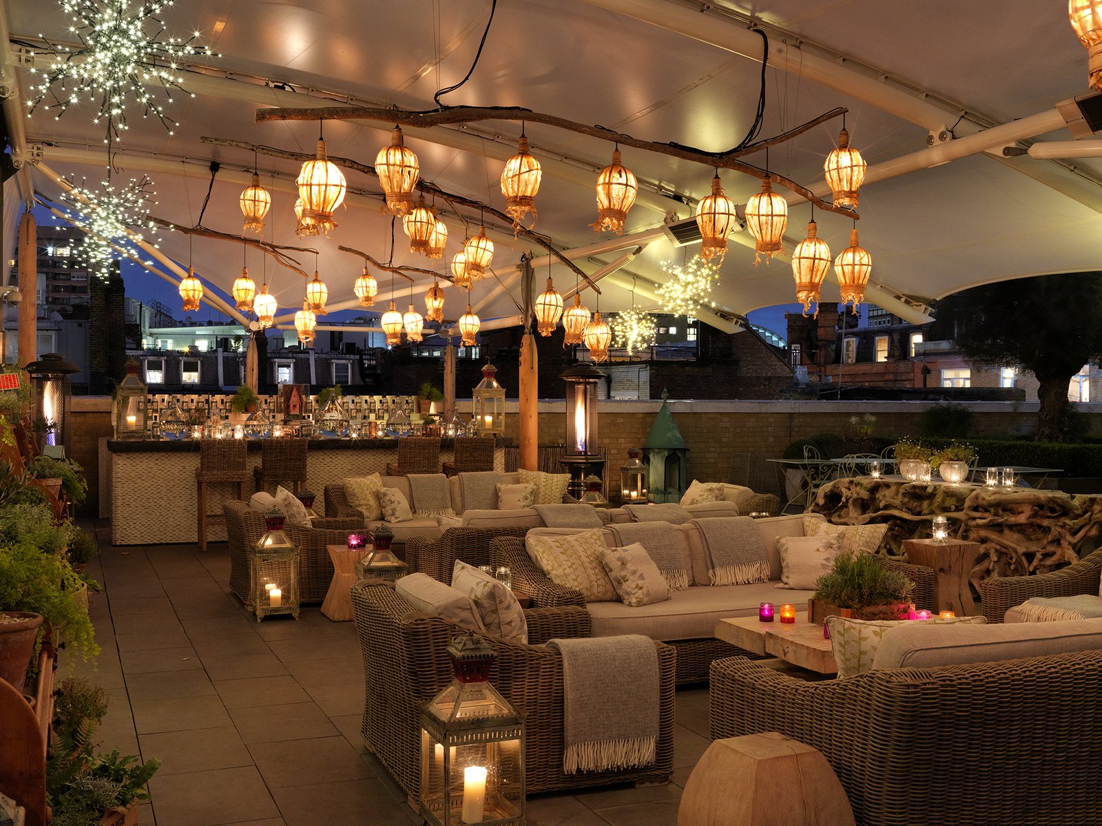 Ham Yard Hotel, at the table