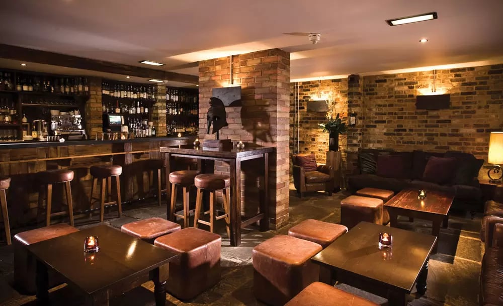 Hotel du Vin Cambridge, cellar bar
