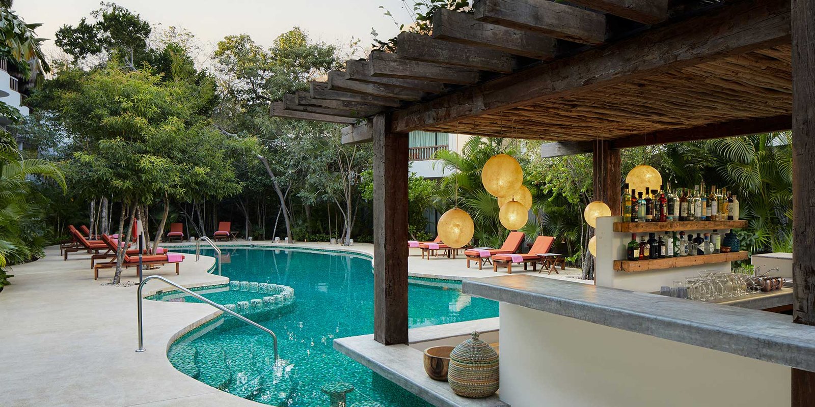Aluna Resort Tulum, the pool