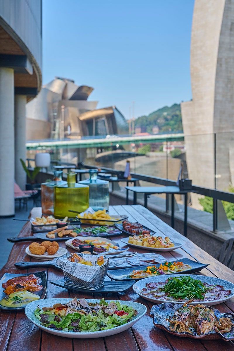 Hotel Vincci Consulado de Bilbao, terraza kondutxo