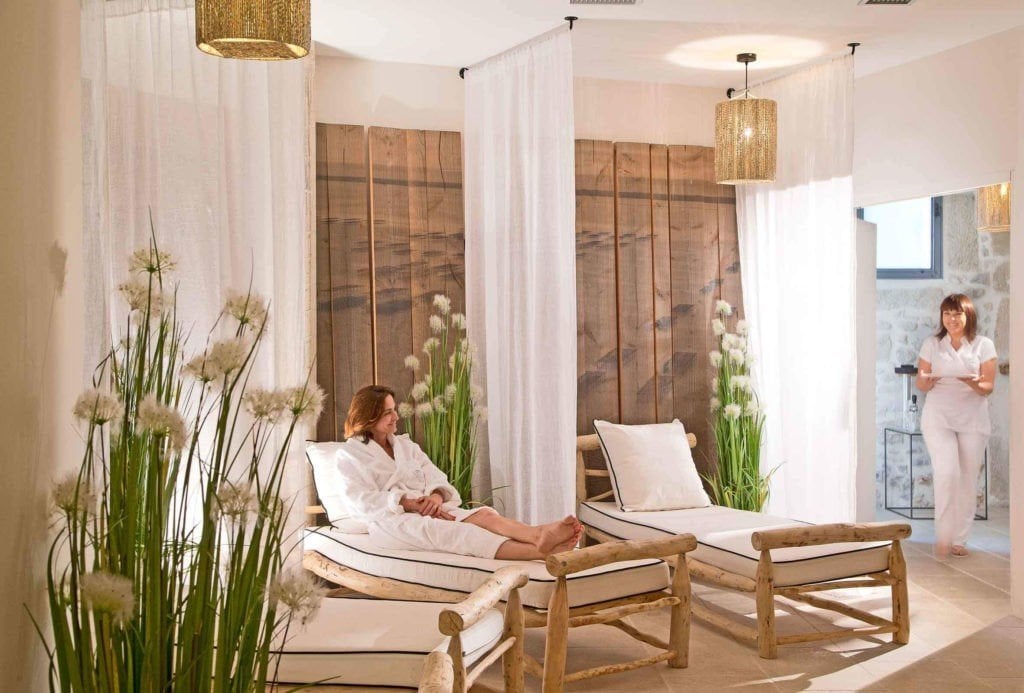 Domaine Tarbouriech, the spa