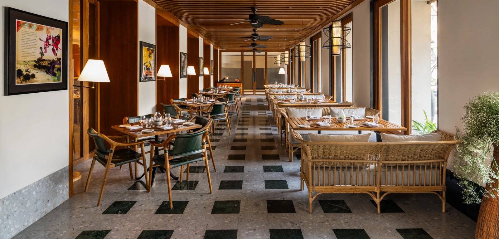 Taj Taal Kutir, Kolkata, the verandah