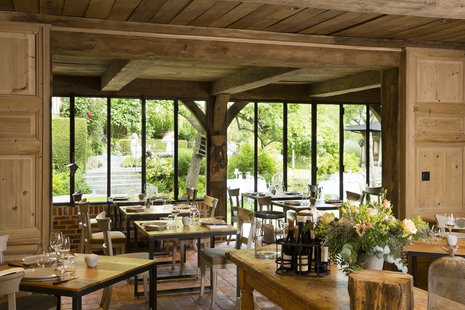 L'Auberge de la Source Hôtel & Spa, le restaurant de l'auberge