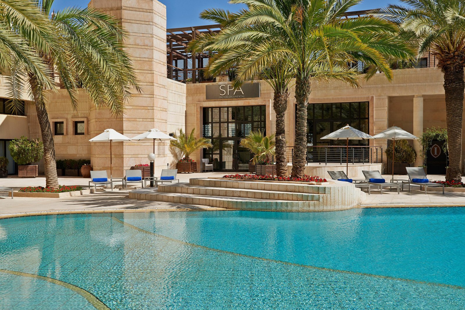 Intercontinental Amman (Jordan), the pool
