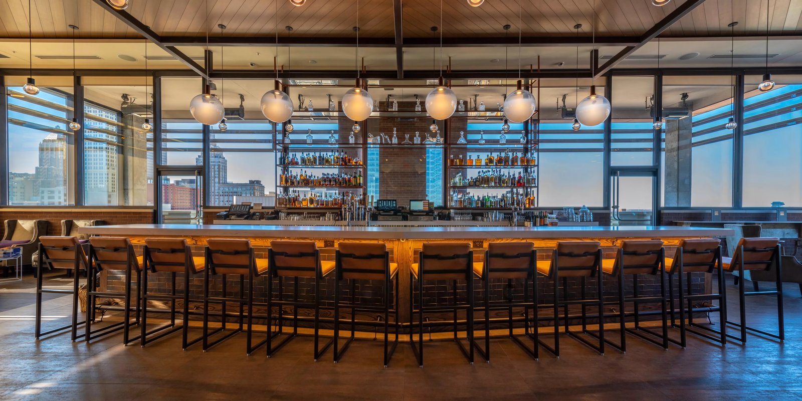 Hotel Indigo Tulsa Dwtn-Entertainment Area by IHG, roof sixty-six rooftop bar