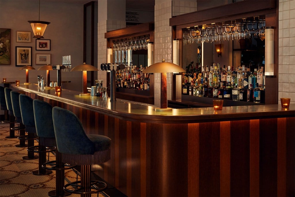 The Hoxton Charlottenburg, the wintergarden lobby bar