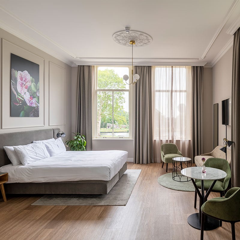 Hotel Flora Batava, rooms