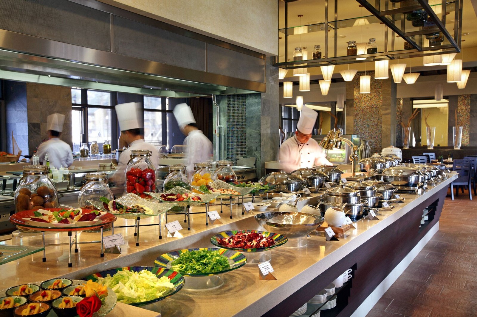 InterContinental Alpensia Pyeongchang Resort, at the table