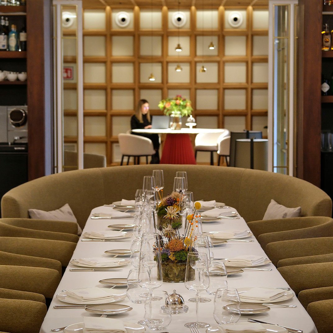 Eunice Hotel Gastronómico, at the table