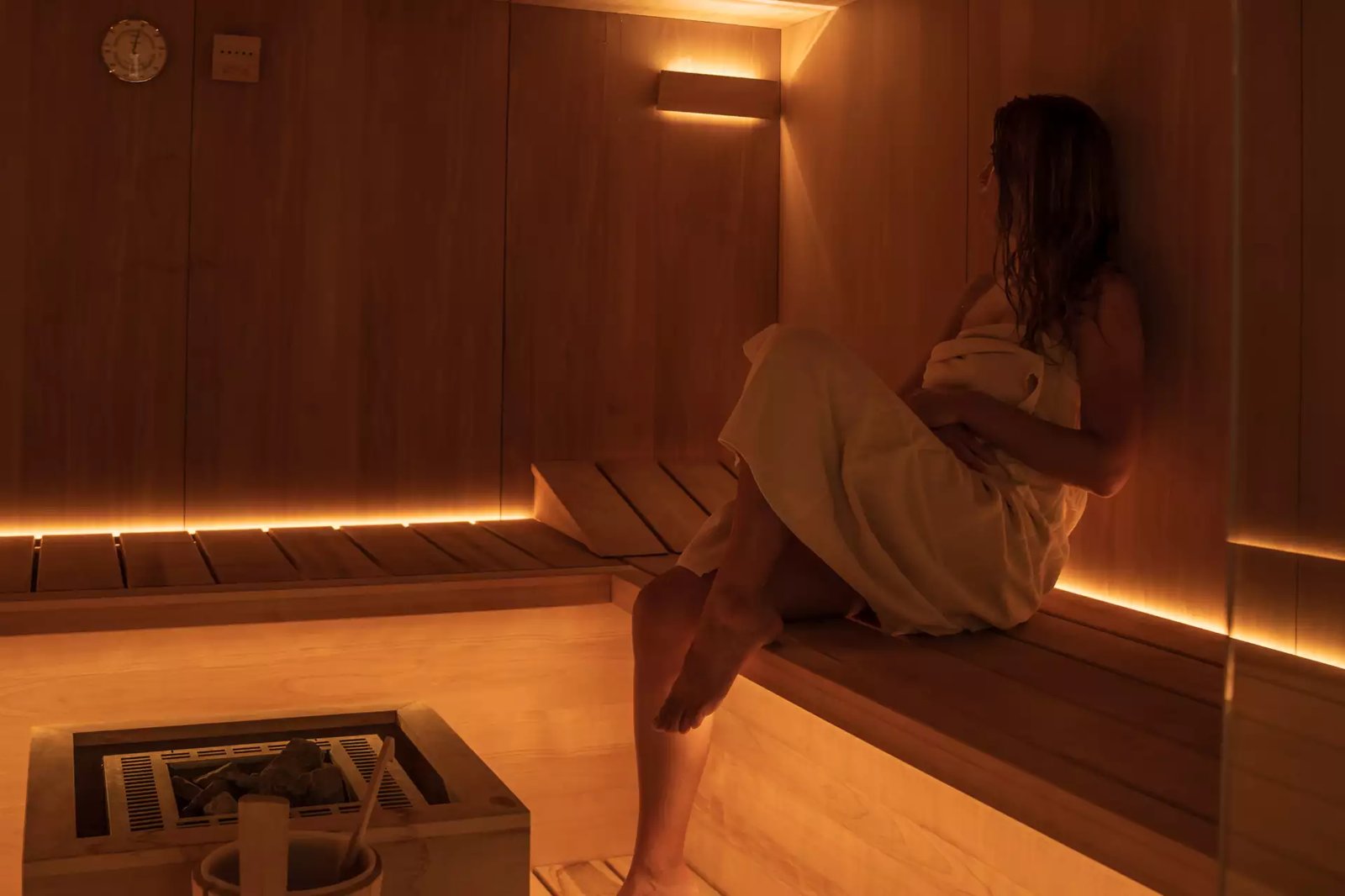 Viesca Toscana, the sauna