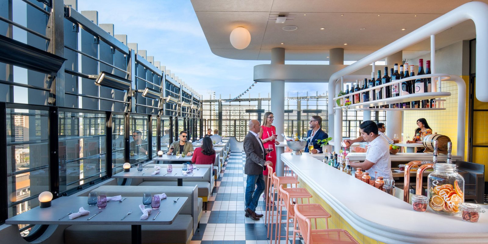Hotel Indigo Adelaide Markets by IHG, merrymaker rooftop bar