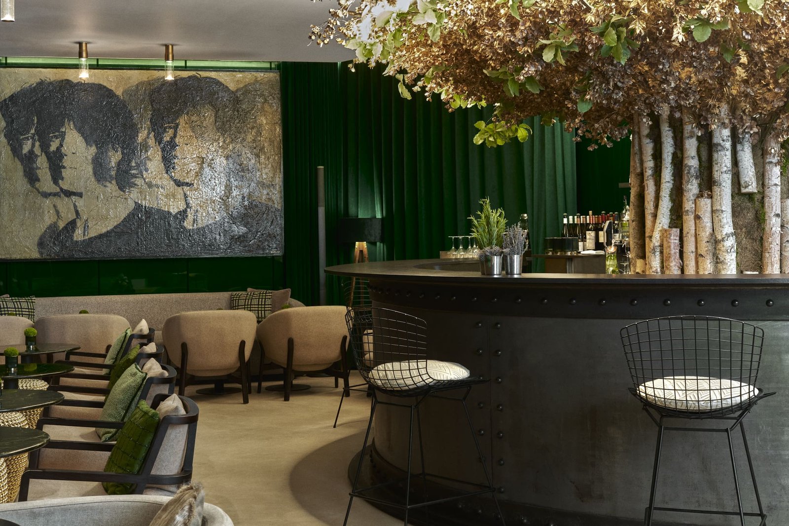 Hotel Café Royal, green bar