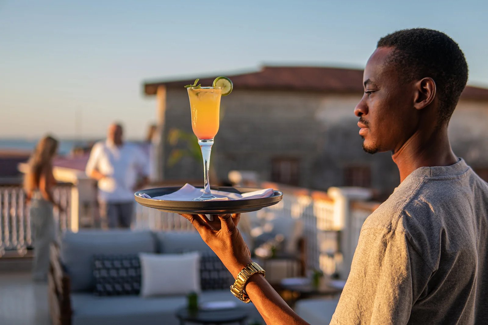The Neela Boutique Hotel Stone Town, views rooftop bar & lounge