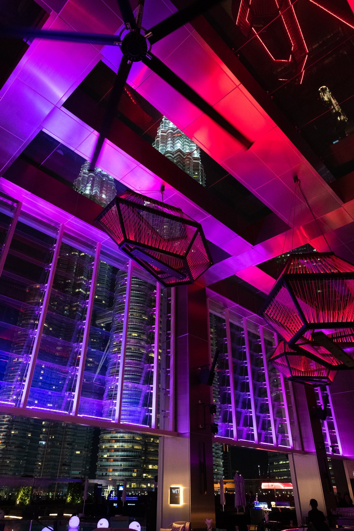 W Kuala Lumpur, at the table