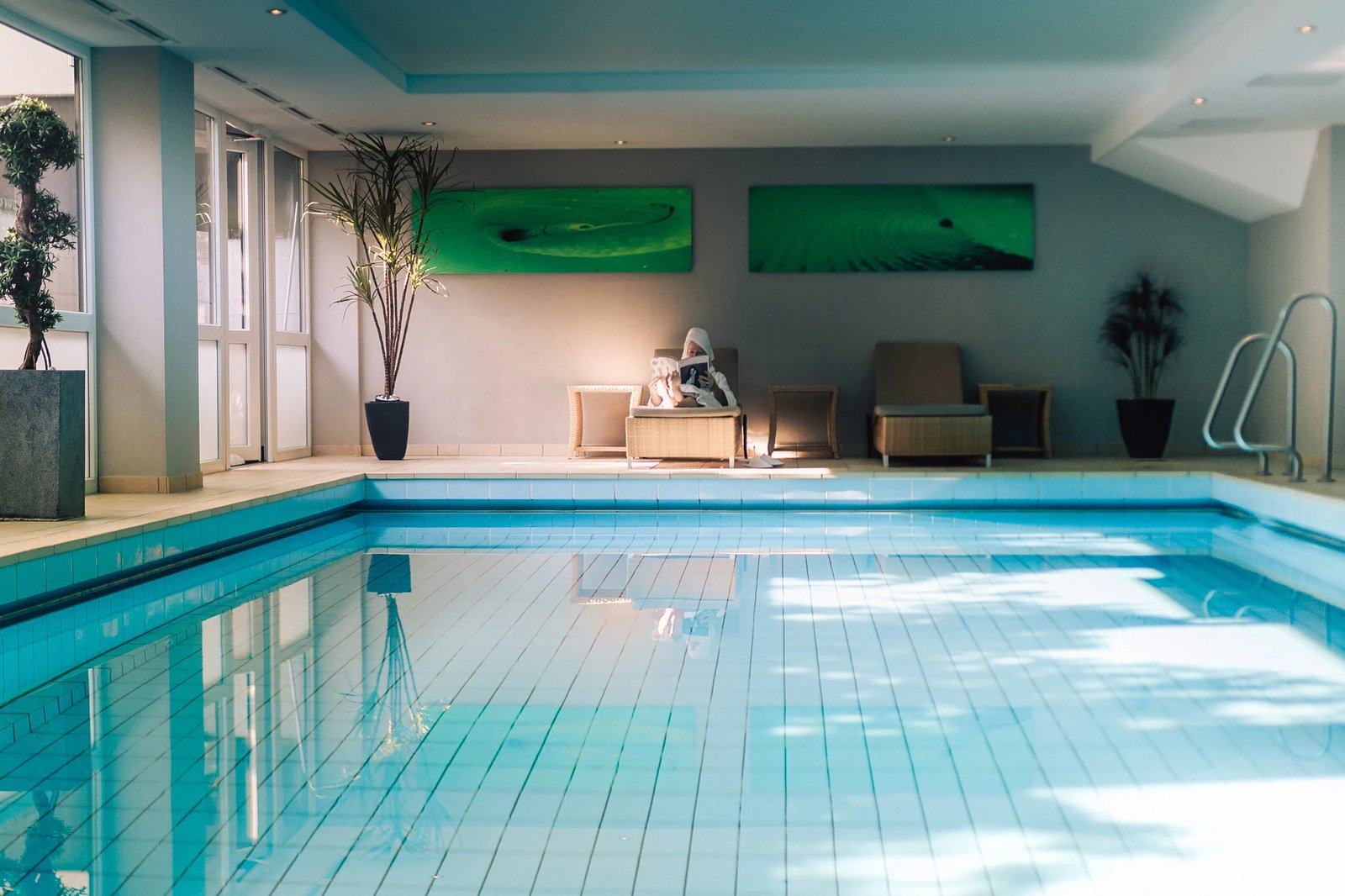 Althoff Hotel Fürstenhof Celle, the pool