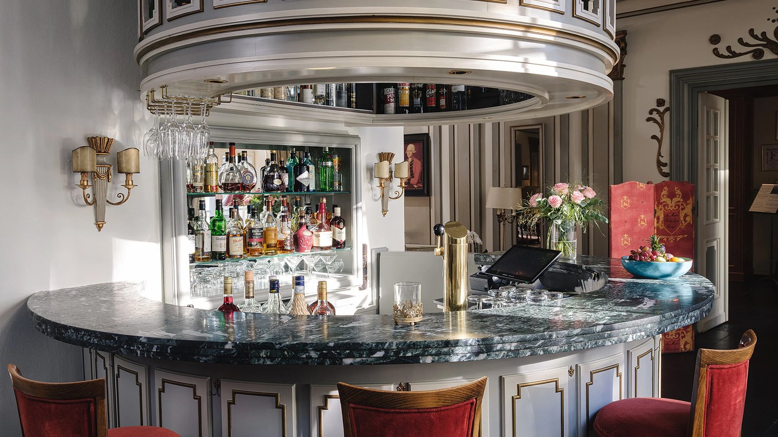 Althoff Hotel Fürstenhof Celle, at the table