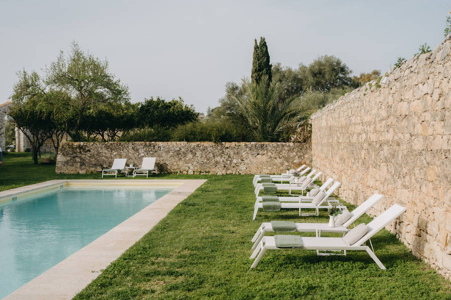 Baglio Occhipinti, the pool