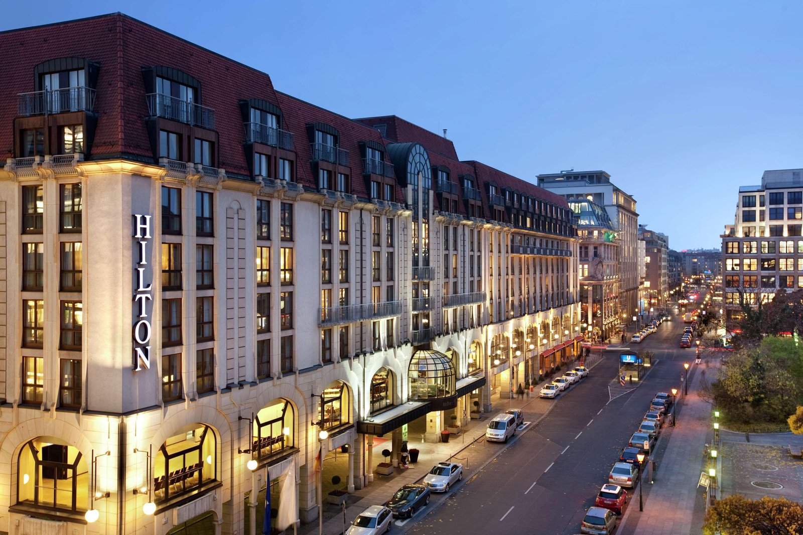 Hilton Berlin — backstory
