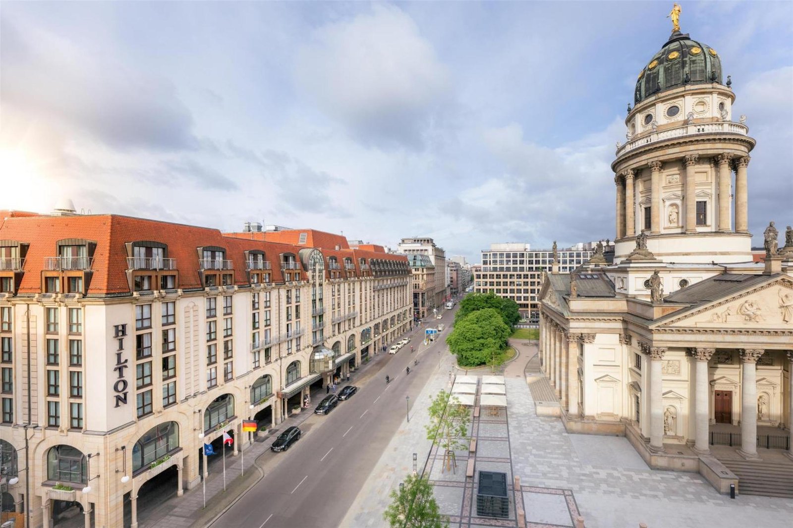 Hilton Berlin — backstory