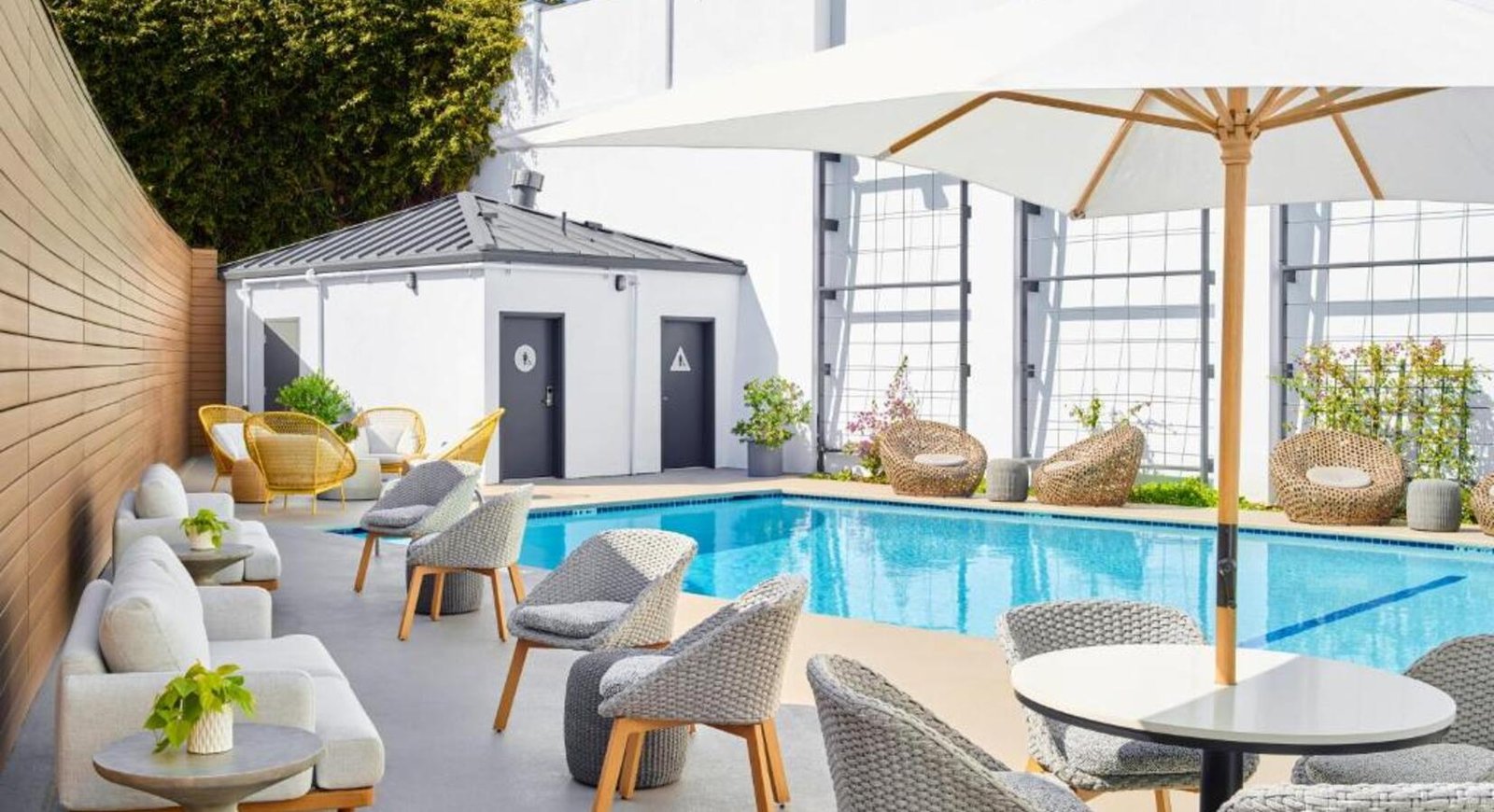 The Pierside Santa Monica, the pool