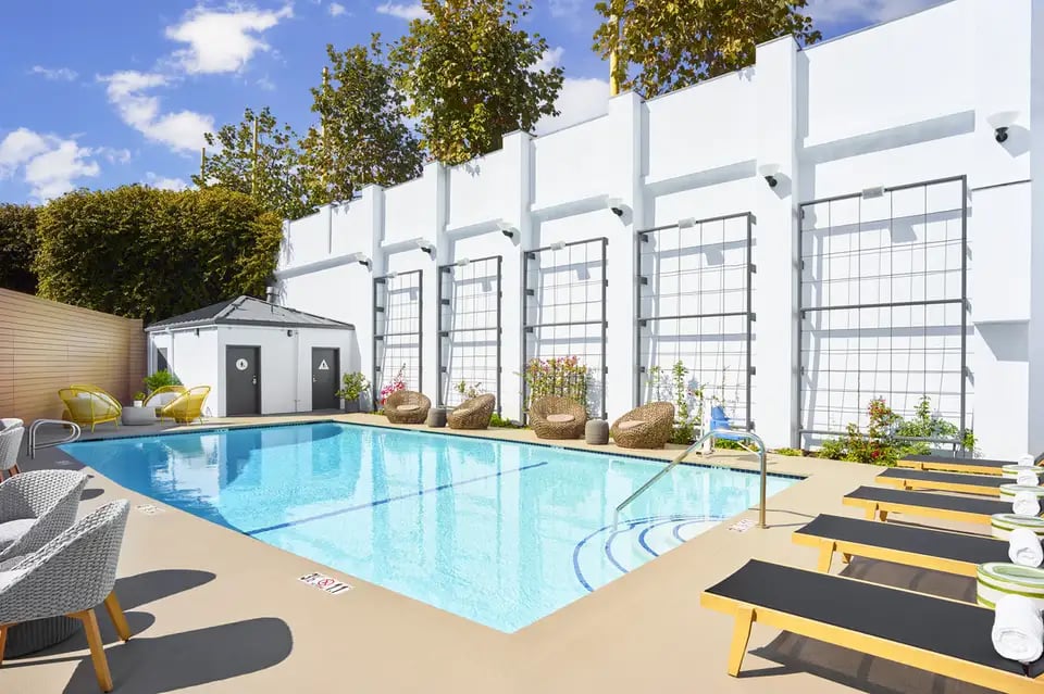 The Pierside Santa Monica, the pool