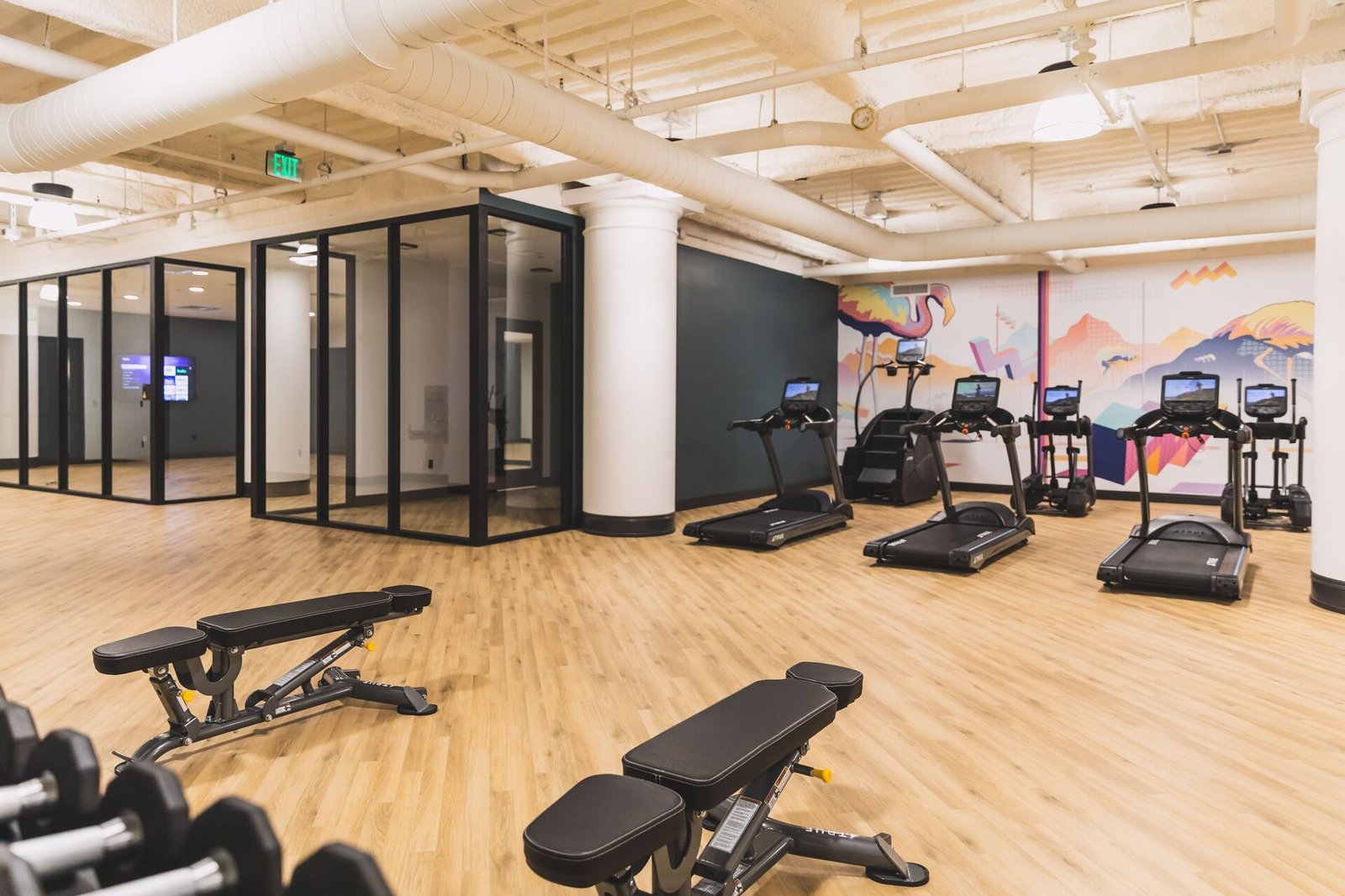 ROOST Cleveland, the gym