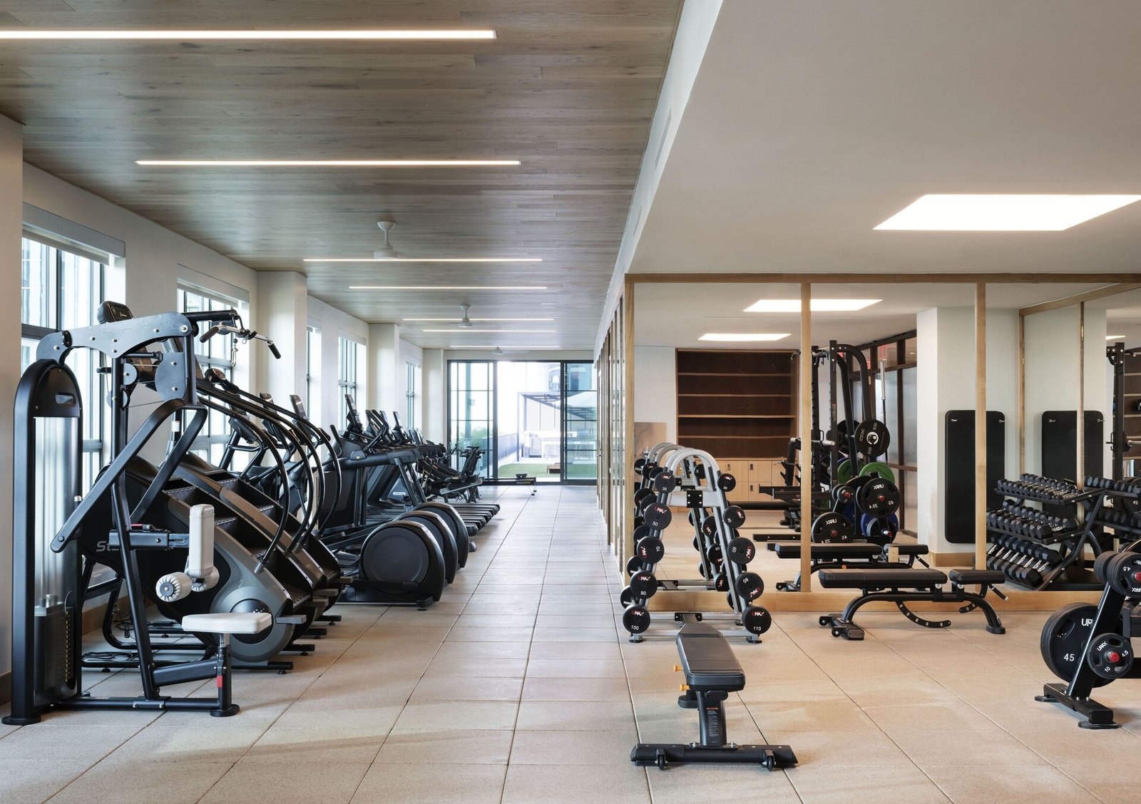 ROOST Tampa, the gym