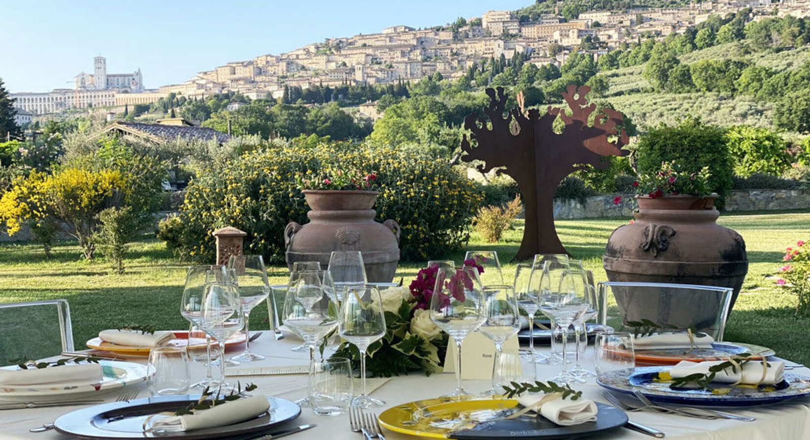 Tenuta San Masseo, at the table