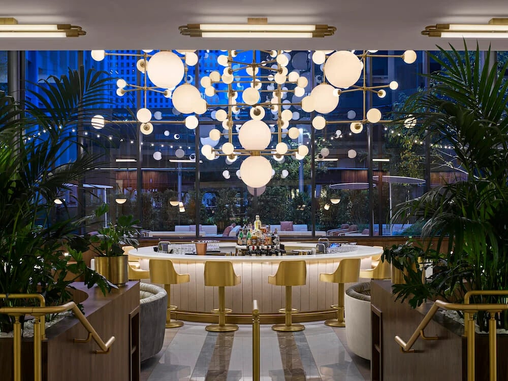 C. Baldwin, Curio Collection by Hilton, lobby bar and lounge