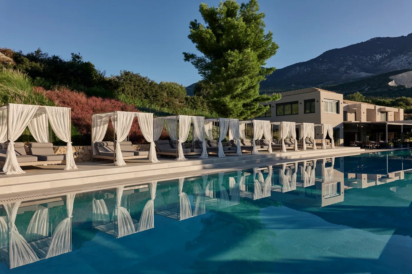 Celestial All Suites, the pool