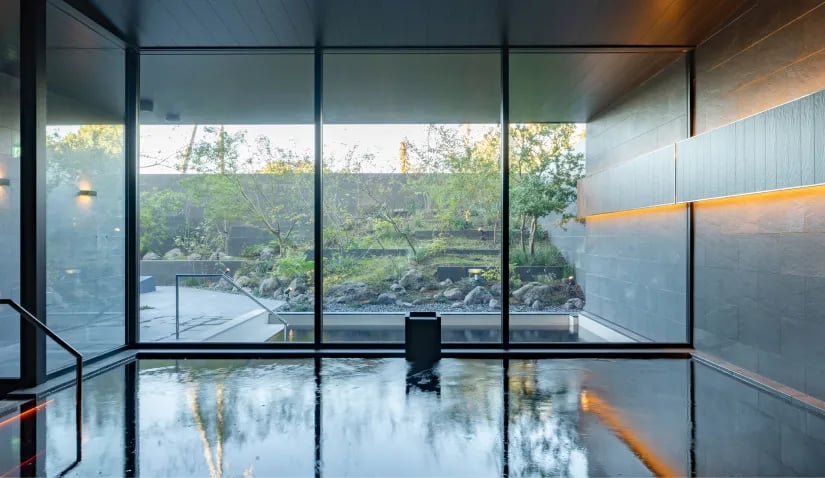 Greenity Iwata, the spa