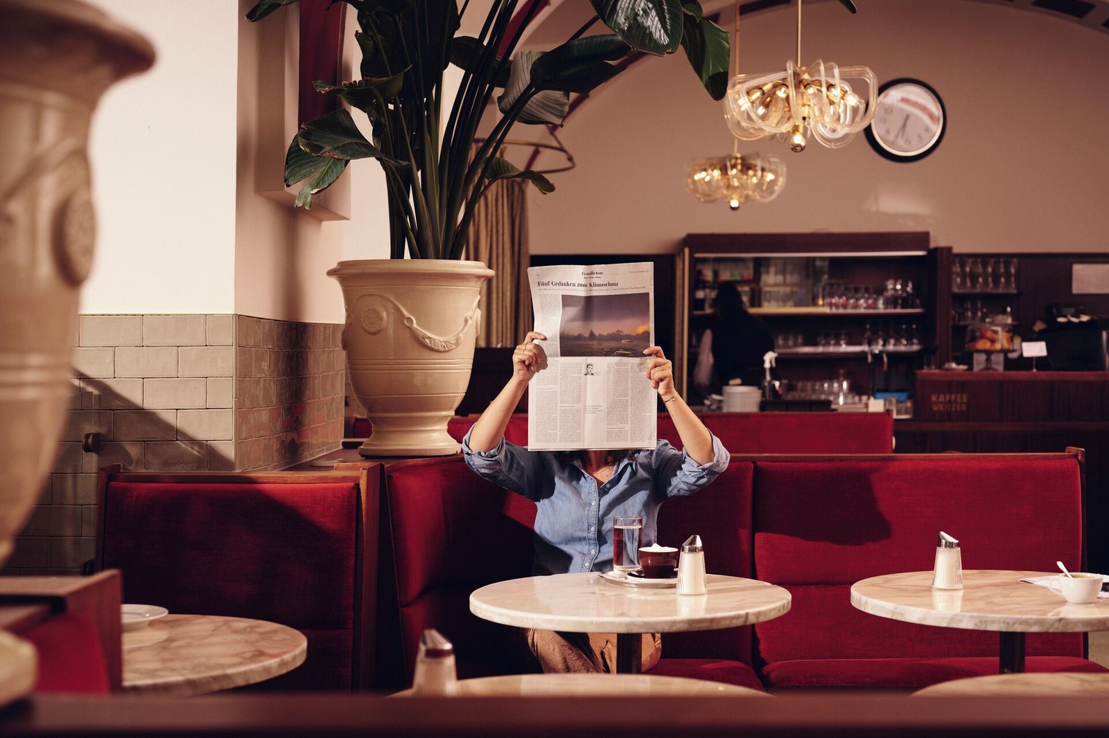 Hotel Das Weitzer, at the table