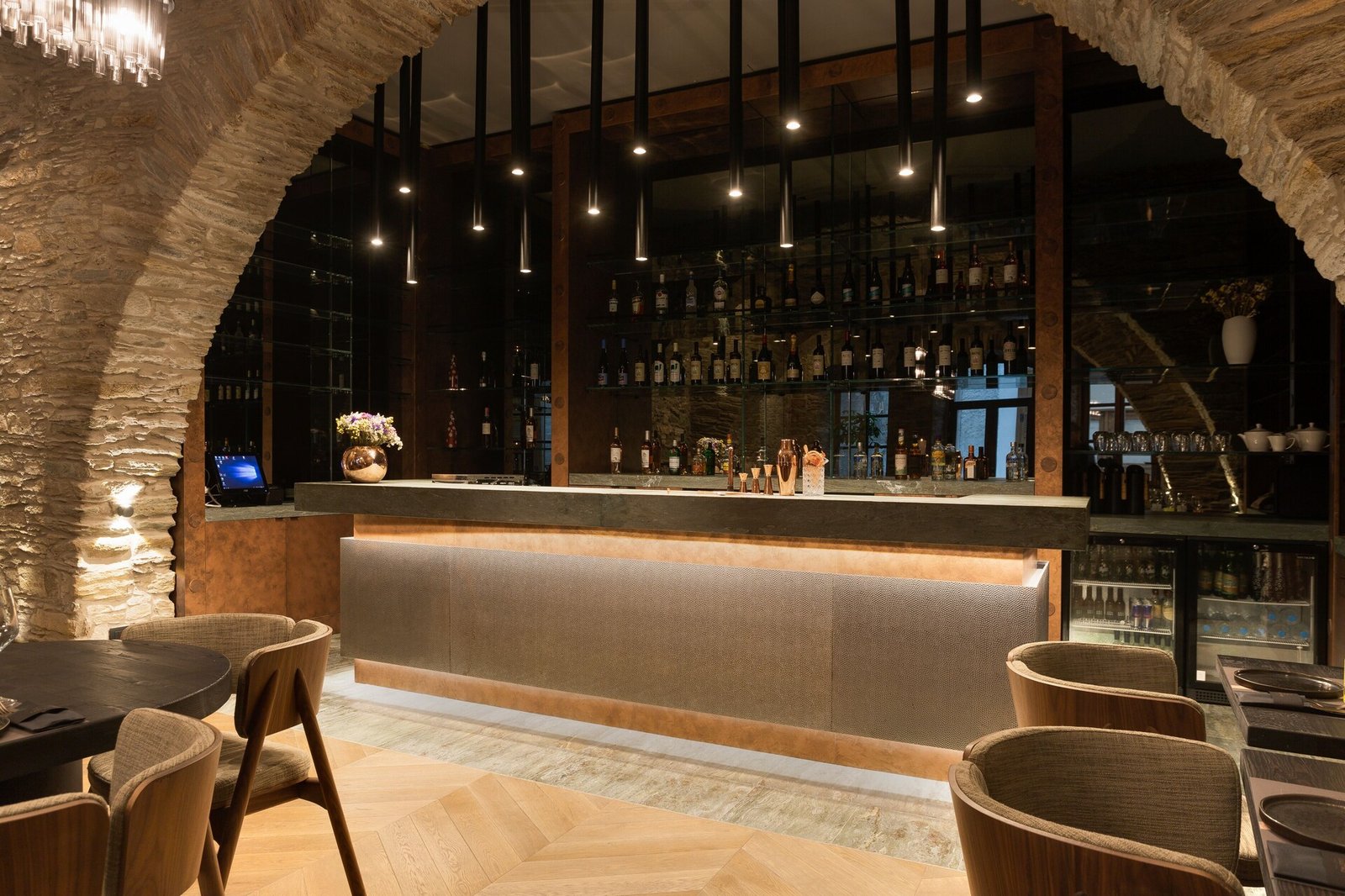 Castro Hotel Syros, cellar 1857 wine bar