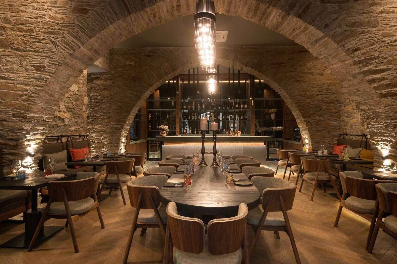 Castro Hotel Syros, cellar 1857 wine bar