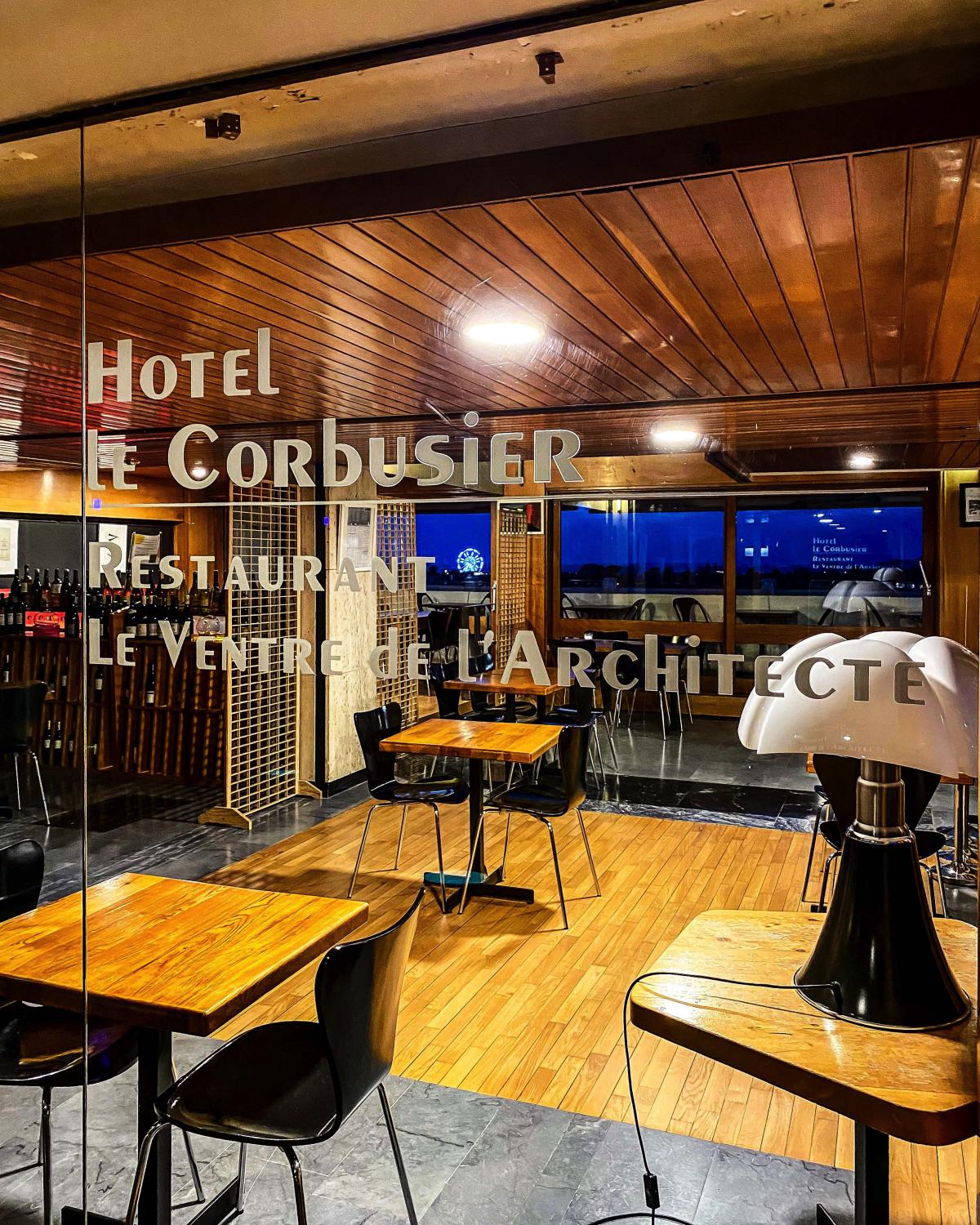 Hôtel Le Corbusier, le ventre de l’architecte