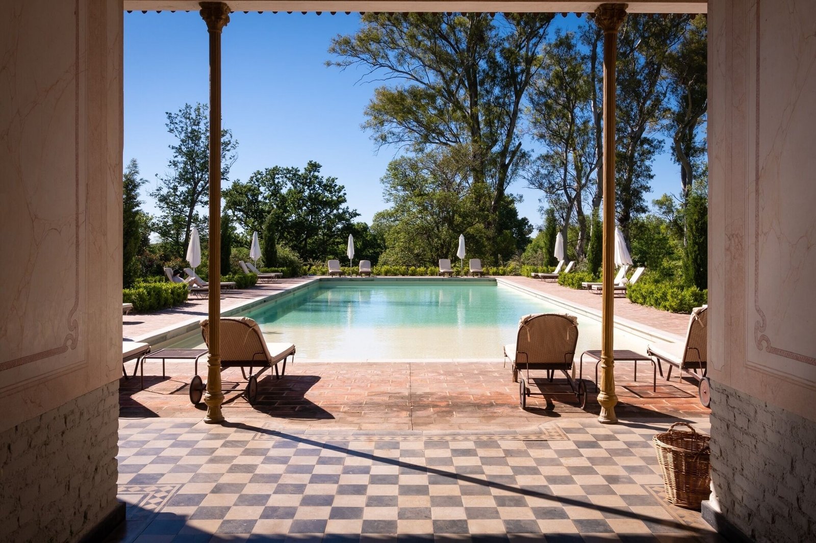 Estancia La Paz, the pool