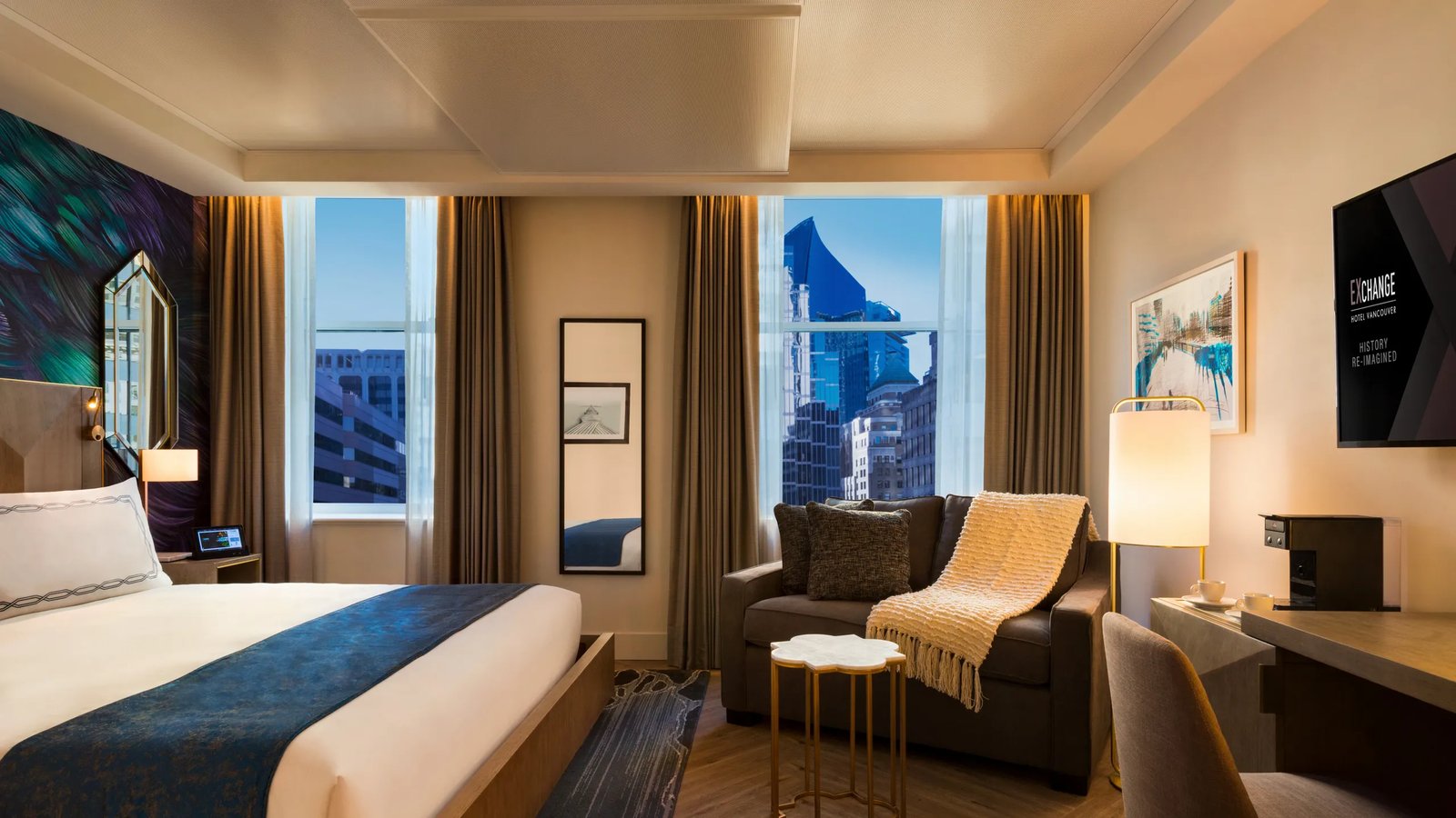 EXchange Hotel Vancouver, rooms