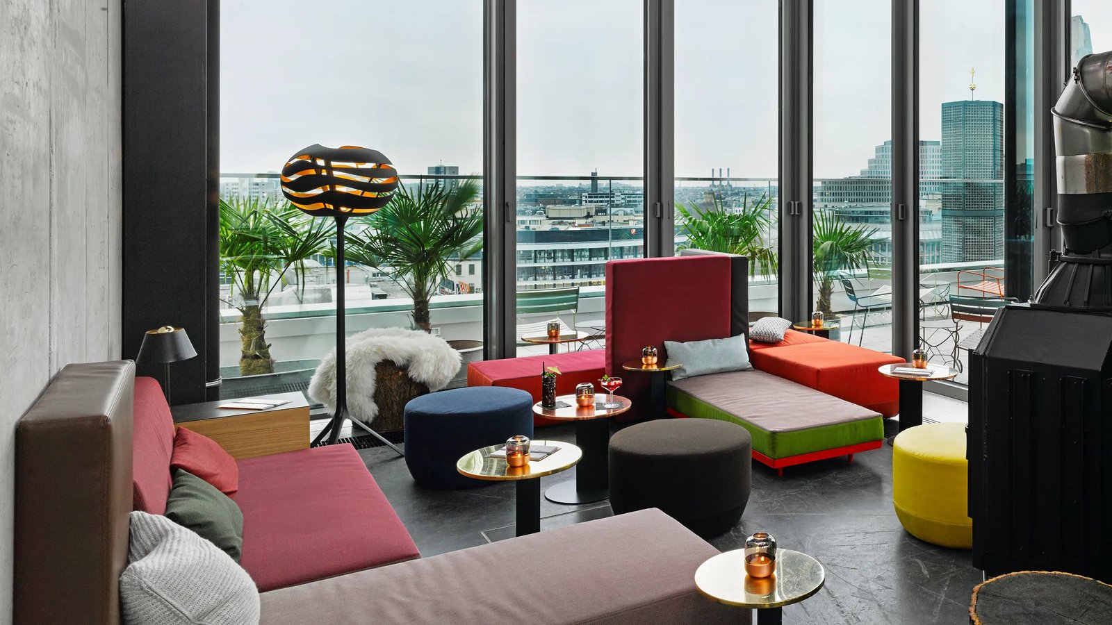 25hours Hotel Bikini Berlin, at the table