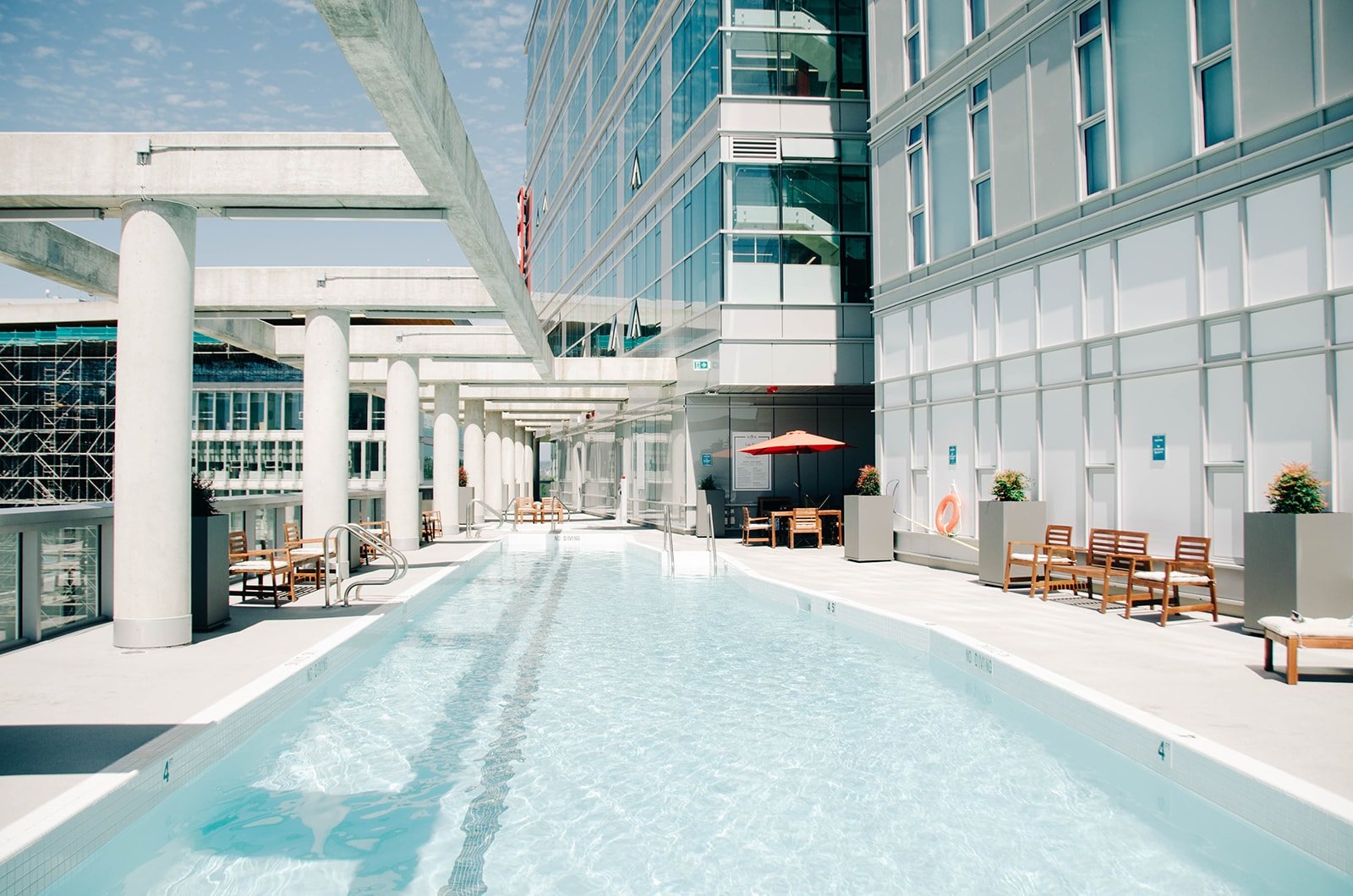 Civic Hotel, the pool