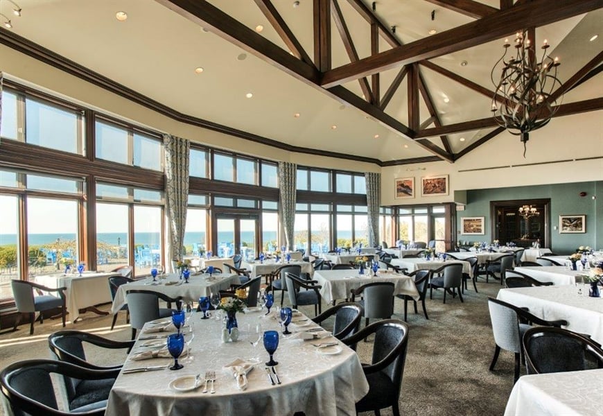 Fox Harb'r Resort, cape cliff dining room