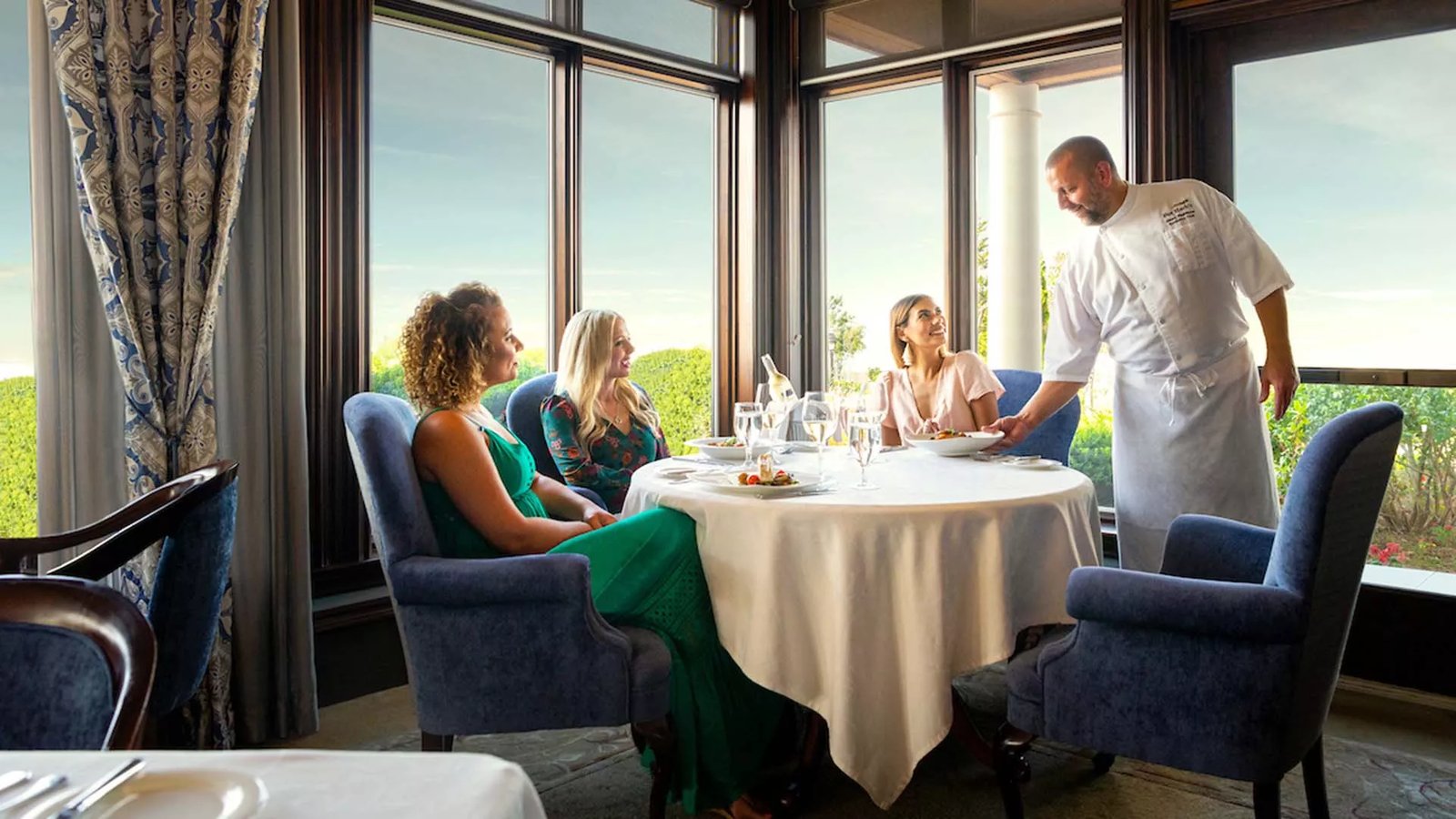 Fox Harb'r Resort, cape cliff dining room