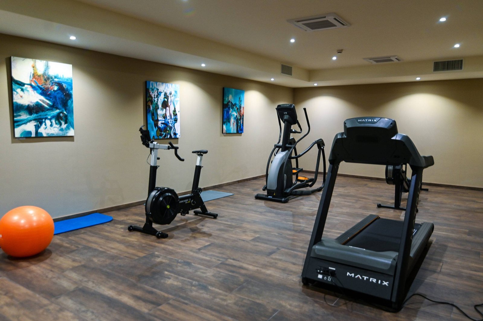Hôtel Spa Marotte, the spa and gym