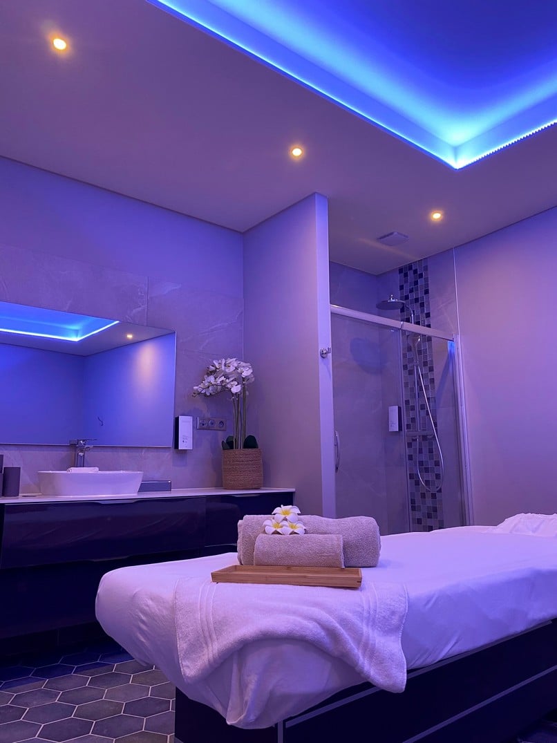 Hôtel Spa Marotte, the spa and gym