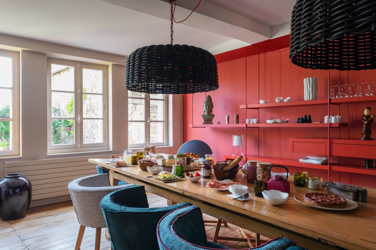 La Maison Pavie, breakfast room