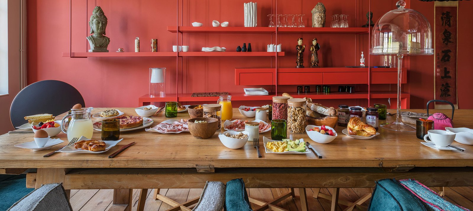 La Maison Pavie, breakfast room
