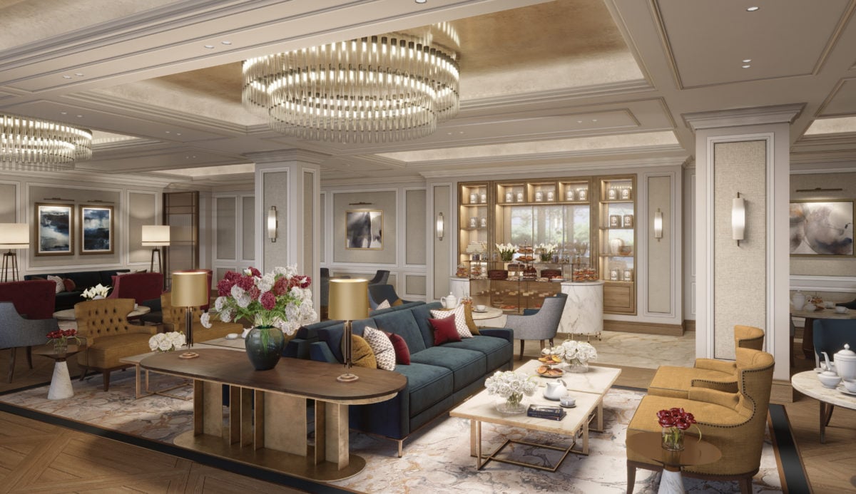 Jumeirah Carlton Tower, the chinoiserie