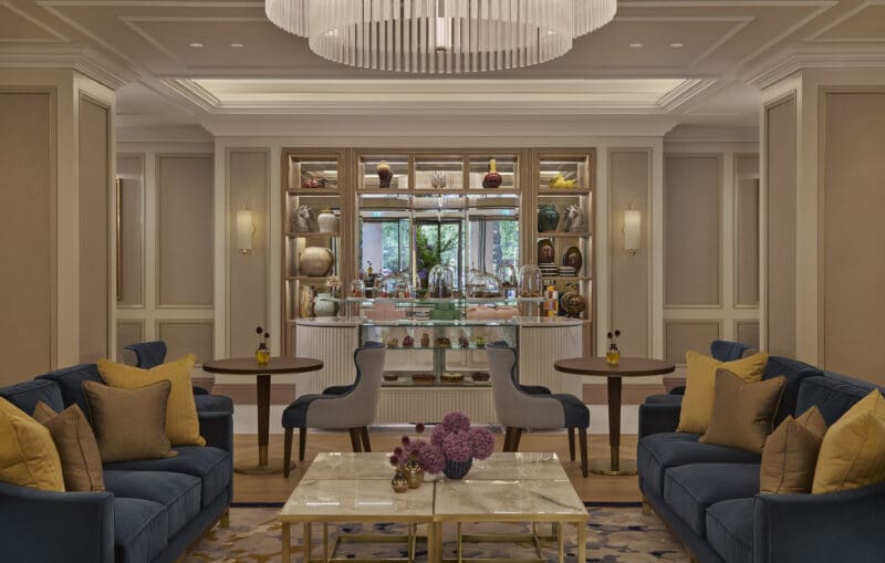 Jumeirah Carlton Tower, the chinoiserie
