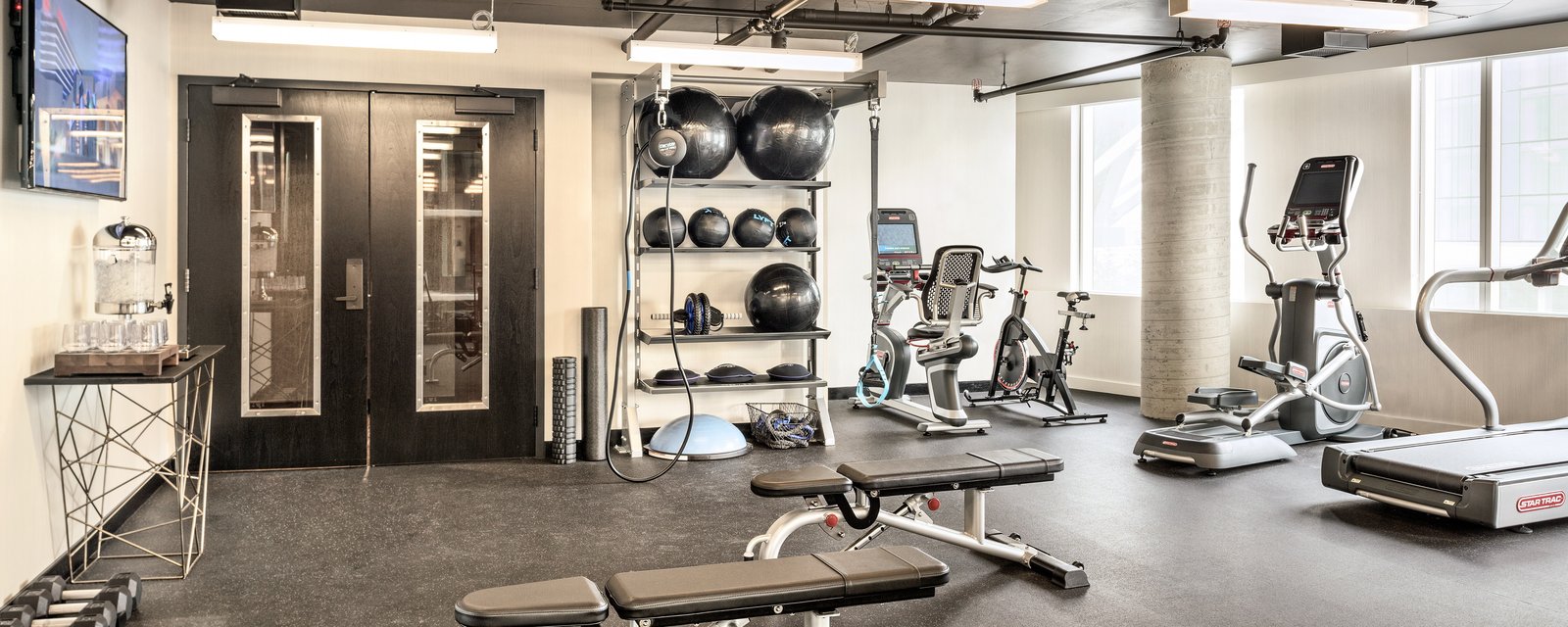 the DOUGLAS, Autograph Collection, the whirlpool and gym